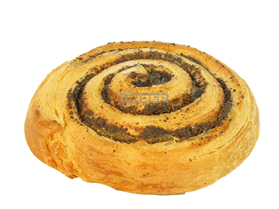 Mohnschnecke 110g gegart