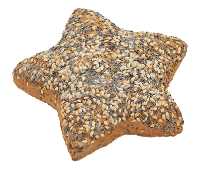 Sternenbrötchen-Mehrkorn